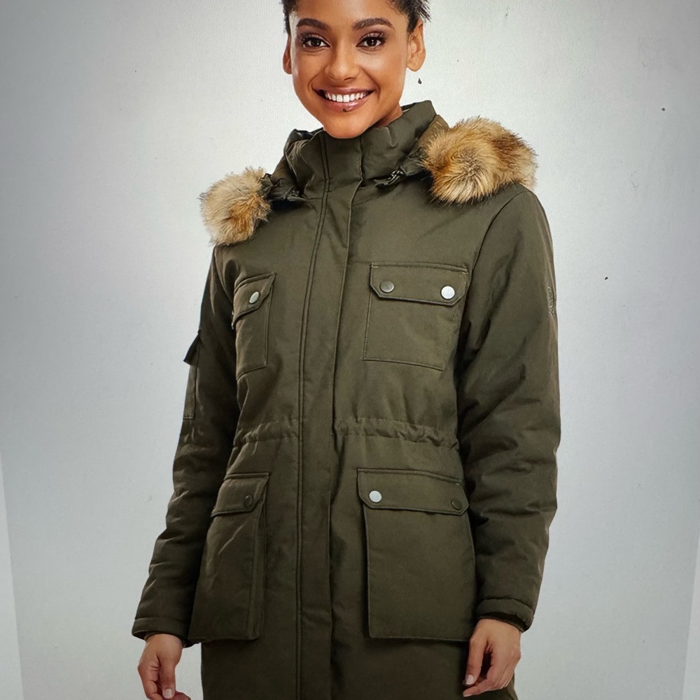 Ororo women’s thermal light parka with four heating zones